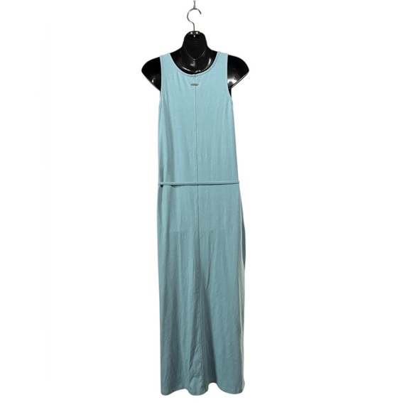 Lolë, Elegant Sleeveless Dress, XS, Aqua - Picture 6 of 9